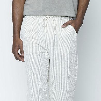 Men's Hollywood Jeans Knit Seersucker Pants