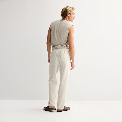 Men's Hollywood Jeans Knit Seersucker Pants