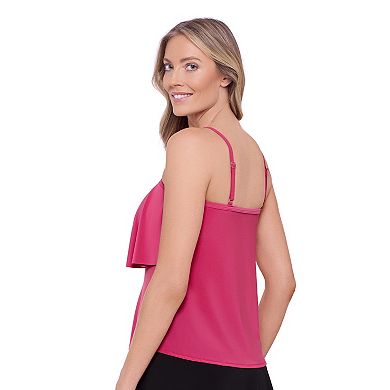 Women's Bal Harbour Double Tier Tankini Swim Top