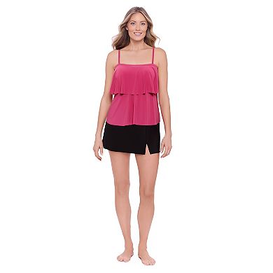 Women's Bal Harbour Double Tier Tankini Swim Top