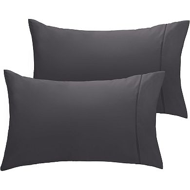 LuxClub Collection 2-piece Wrinkle-Free Cooling Pillowcase Set