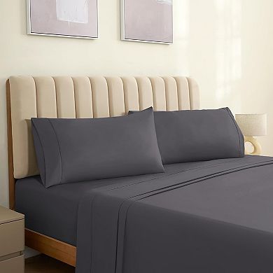 LuxClub Collection 2-piece Wrinkle-Free Cooling Pillowcase Set