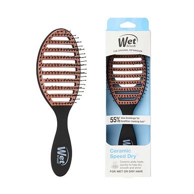 Wet Brush Ceramic Speed Dry Hair Brush - Black