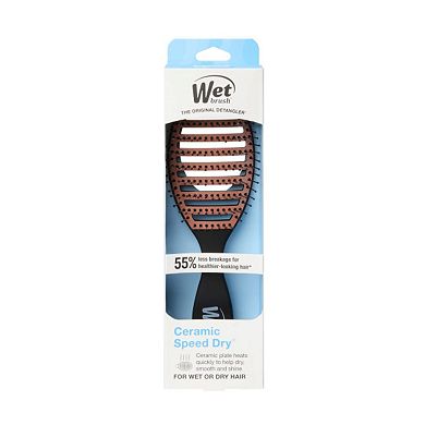 Wet Brush Ceramic Speed Dry Hair Brush - Black