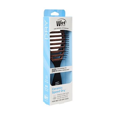 Wet Brush Ceramic Speed Dry Hair Brush - Black