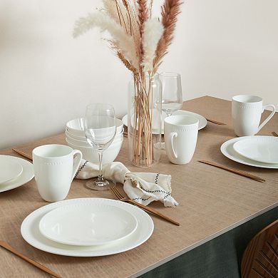 Stone Lain Ava Bone China 32-Piece Dinnerware Set