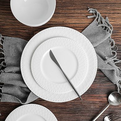 Stone Lain Alexandria Bone China 32-Piece Dinnerware Set