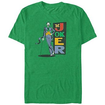 Big & Tall Batman The Joker Poster Graphic Tee