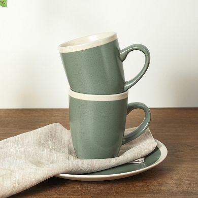 Stone Lain Serenity Stoneware 32-Piece Dinnerware Set