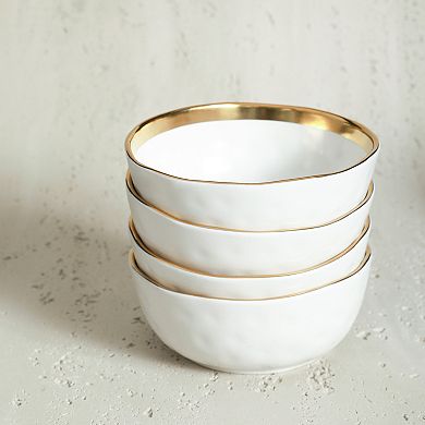 Stone Lain Florian Porcelain 32-Piece Dinnerware Set