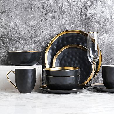 Stone Lain Florian Porcelain 32-Piece Dinnerware Set