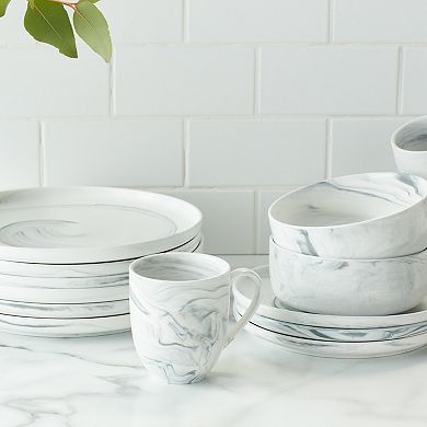 Stone Lain Brighton Porcelain 32-Piece Dinnerware Set
