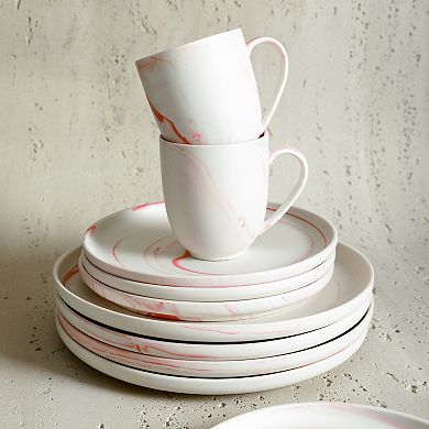 Stone Lain Brighton Porcelain 32-Piece Dinnerware Set