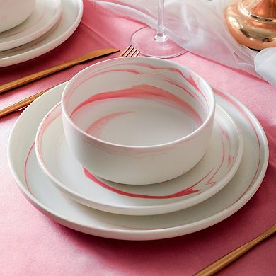Stone Lain Brighton Porcelain 32-Piece Dinnerware Set
