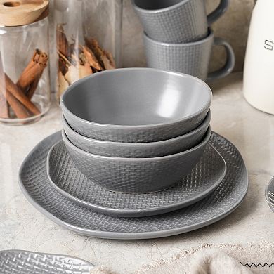 Stone Lain Abigail Stoneware 16-Piece Dinnerware Set