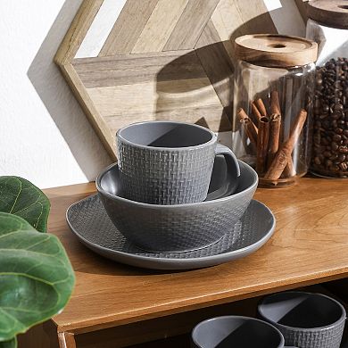 Stone Lain Abigail Stoneware 32-Piece Dinnerware Set