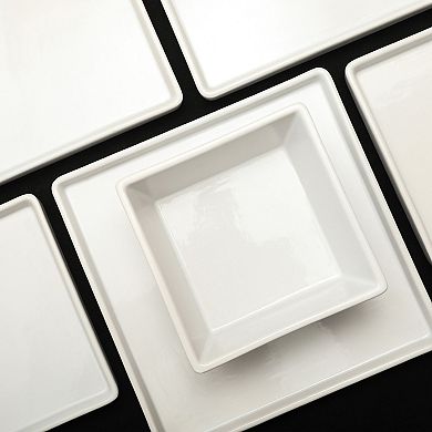 Stone Lain Grace Stoneware 24-Piece Dinnerware Set