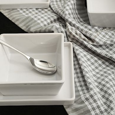 Stone Lain Grace Stoneware 24-Piece Dinnerware Set