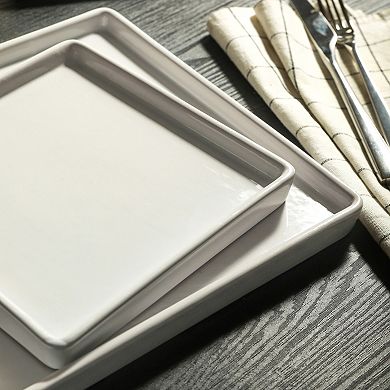 Stone Lain Grace Stoneware 24-Piece Dinnerware Set