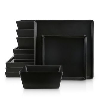 Stone Lain Grace Stoneware 12 pc Dinnerware Set