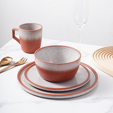 Stone Lain Vince Stoneware 32-Piece Dinnerware Set