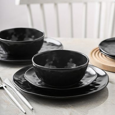 Stone Lain Ivy Porcelain 24-Piece Dinnerware Set