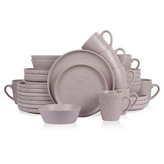 Stone Lain Jade Stoneware 32 pc Dinnerware Set