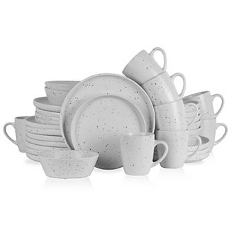 Stone Lain Jade Stoneware 32 pc Dinnerware Set