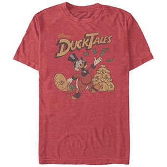 Disney's DuckTales Scrooge McDuck Money Party Big & Tall Graphic Tee