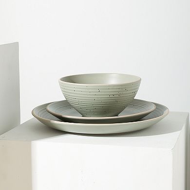 Stone Lain Lauren Stoneware 32-Piece Dinnerware Set