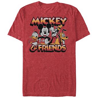 Disney's Mickey Mouse And Friends Classic Big & Tall Graphic Tee