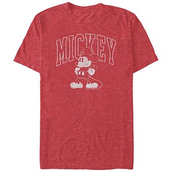 Disney's Mickey Mouse Angry Face Big & Tall Graphic Tee