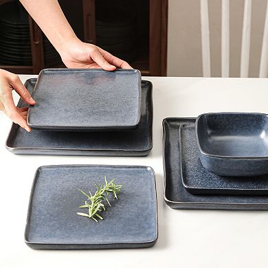 Stone Lain Jonny Stoneware 12-Piece Dinnerware Set