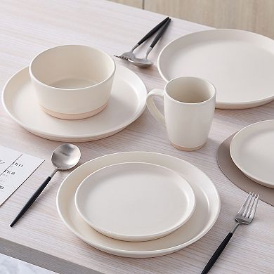 Stone Lain Jules Stoneware 32-Piece Dinnerware Set