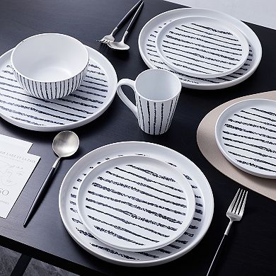 Stone Lain Nova Stoneware 32-Piece Dinnerware Set
