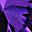 Gold Tone Purple