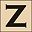 Gold Tone Z