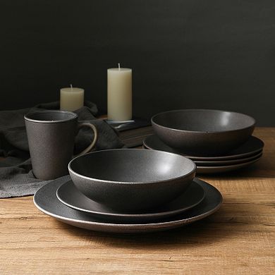 Stone Lain Grao Stoneware Dinnerware 32-piece Set