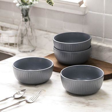 Stone Lain Logan Stoneware 12-Piece Dinnerware Set
