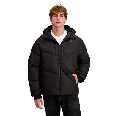 Women's Falline Down Jacket in Black, Size 18, Nylon/Elastane