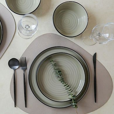 Stone Lain Elica Stoneware 12-Piece Dinnerware Set