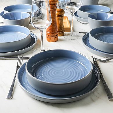 Stone Lain Elica Stoneware 12-Piece Dinnerware Set