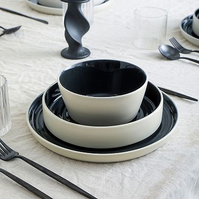 Stone Lain Elica Stoneware 12-Piece Dinnerware Set