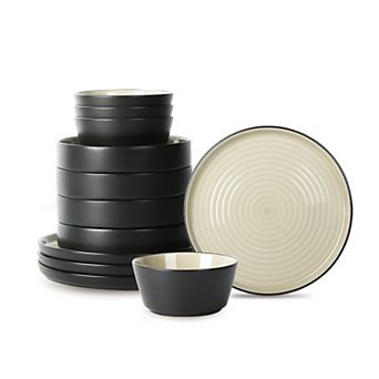 Stone Lain Elica Stoneware 12 pc Dinnerware Set