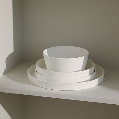 Stone Lain Fosca Bone China 16-Piece Dinnerware Set