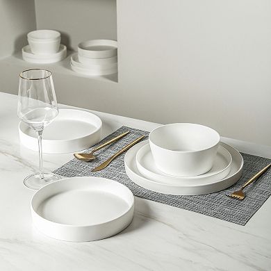 Stone Lain Fosca Bone China 16-Piece Dinnerware Set