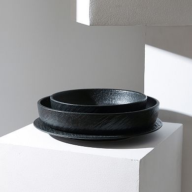 Stone Lain Senso New Bone China 24-Piece Dinnerware Set