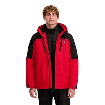 Men's Spyder Snow System Hooded Winter Jacket