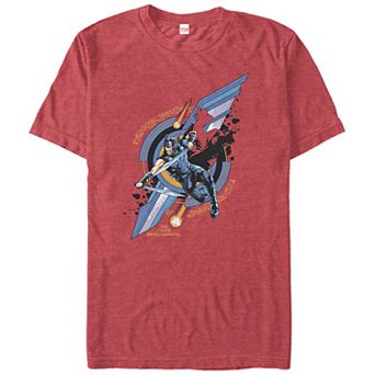 Big & Tall Marvel Thor Retro Fighting Graphic Tee