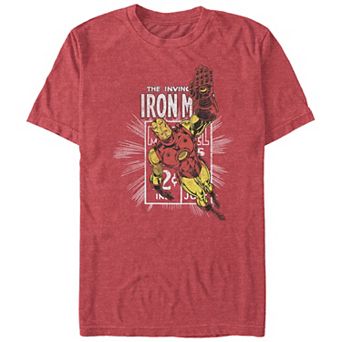 Big & Tall Marvel Iron Man The Invincible Graphic Tee